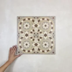 Les Carreaux De Jean  Carrelage Imitation Carreaux de Ciment LA MADELEINE 20x20 Malo - Les Carreaux de Jean