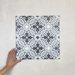 Carrelage Imitation Carreaux de Ciment LA MADELEINE 20x20 Emile - Les Carreaux de Jean-Les Carreaux De Jean  Hot