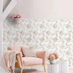 Carrelage Imitation Carreaux de Ciment Daphne FIORENTINA 15x15 - Les Carreaux de Jean-Les Carreaux De Jean  Online