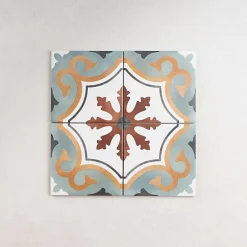 Gioia Materia Carrelage Imitation Carreaux de Ciment 15x15 Olivia - Les Carreaux de Jean