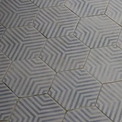 Les Carreaux De Jean  Carrelage Imitation Carreaux de ciment CAPRI 14x16 Lazaretto - Les Carreaux de Jean