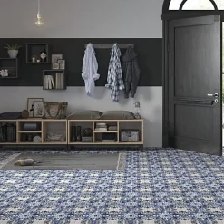 Les Carreaux De Jean  Carrelage Imitation Carreaux de Ciment FLEUR 15x15 Madeleine - Les Carreaux de Jean