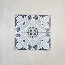 Les Carreaux De Jean  Carrelage Imitation Carreaux de Ciment LA MADELEINE 20x20 Flora - Les Carreaux de Jean