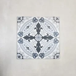 Les Carreaux De Jean  Carrelage Imitation Carreaux de Ciment LA MADELEINE 20x20 Flora - Les Carreaux de Jean