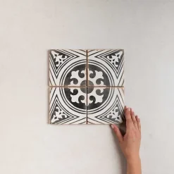 Les Carreaux De Jean Carrelage Imitation Carreaux De Ciment 12,5x12,5 CASABLANCA Fida - Les Carreaux de Jean