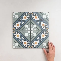 Gioia Materia Carrelage Imitation Carreaux de Ciment 15x15 Mabel - Les Carreaux de Jean