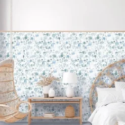 Carrelage Imitation Carreaux de Ciment Celeste FIORENTINA 15x15 - Les Carreaux de Jean-Les Carreaux De Jean  Outlet