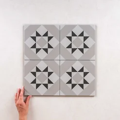 Les Carreaux De Jean  Carrelage Imitation Carreaux de Ciment KOMPAS 20x20 Vita - Les Carreaux de Jean