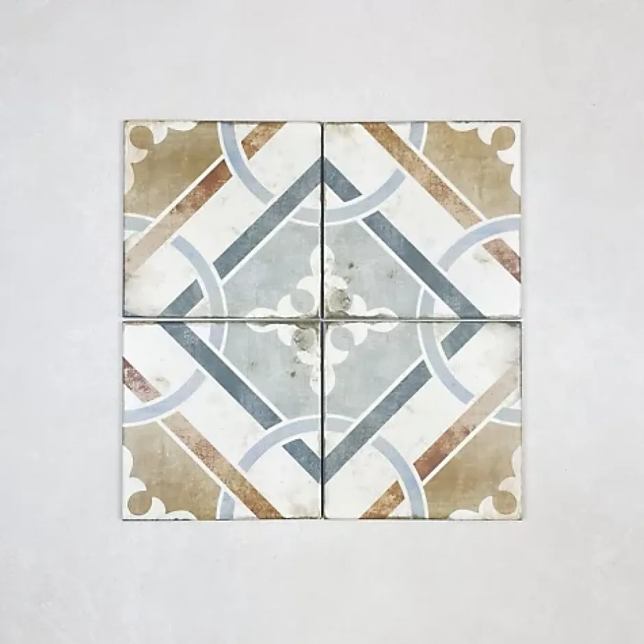 Les Carreaux De Jean Carrelage Imitation Carreaux De Ciment LOFT FLOOR 20x20 Parma - Les Carreaux de Jean