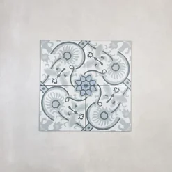 Carrelage Imitation Carreaux de Ciment LA MADELEINE 20x20 Papillon - Les Carreaux de Jean-Les Carreaux De Jean  Hot