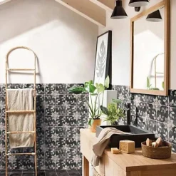 Les Carreaux De Jean  Carrelage Imitation Carreaux de Ciment Elisa FIORENTINA 15x15 - Les Carreaux de Jean