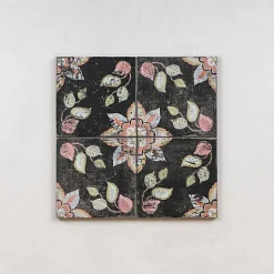 Les Carreaux De Jean Carrelage Imitation Carreaux de Ciment Elisa FIORENTINA 15x15 - Les Carreaux de Jean