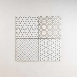 Carrelage Imitation Carreaux de Ciment ART NOUVEAU DECOR 20x20 Alameda Colour - Les Carreaux de Jean-Gioia Materia