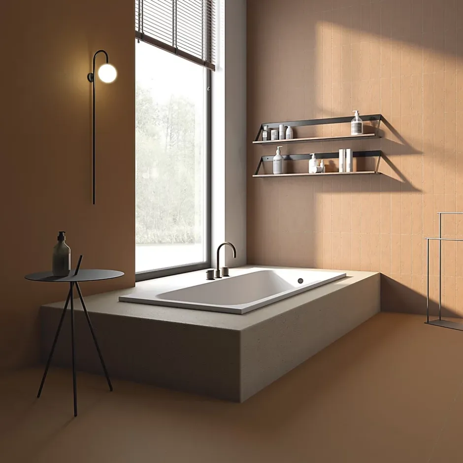 Carrelage Imitation Pierre Quartz marron 60x60 cm-Tinker Discount