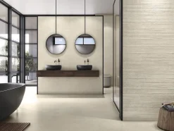 Tinker Carrelage imitation pierre Lastone Beige antiderapant 3 80x80 cm