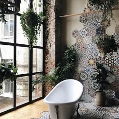 Carrelage interieur Imitation Carreaux de Ciment ANDALUSI MIX 28,5x33 - Les Carreaux de Jean-Les Carreaux De Jean Online