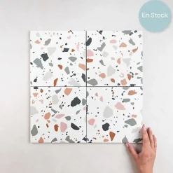 Les Carreaux De Jean  Carrelage interieur TERRAZZO TRENDY 20x20 Mix - Les Carreaux de Jean