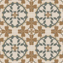 Eiffel art construction Carrelage intérieur / extérieur effet ciment 20x20 cm BALI Munduk