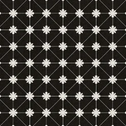 Eiffel art construction Carrelage intérieur / extérieur effet ciment 20x20 cm BALI Tuban antracita