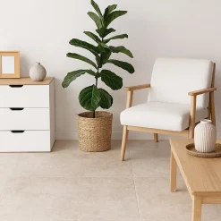 Aelle Carrelage Carrelage intérieur effet pierre naturelle de travertin 60x120 cm MYK-CR SAND