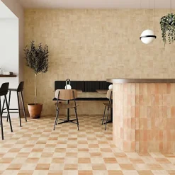 Les Carreaux De Jean  Carrelage intérieur Effet Zellige BEJMAT 5x15 Biscuit - Les Carreaux de Jean