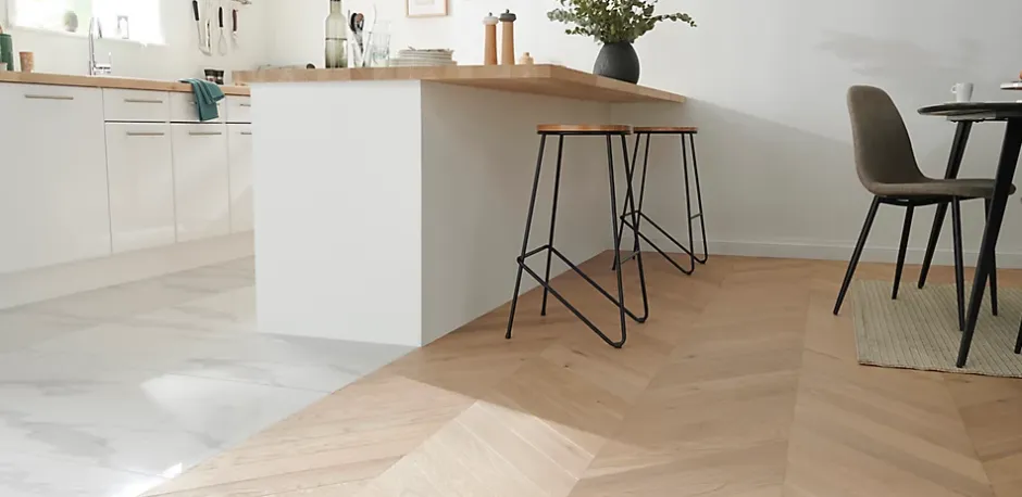 GoodHome Carrelage intérieur sol et mural Ultimate marble effet marbre L.59.5 cm x l.59.5 cm x Ep.0.9 cm blanc