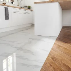 GoodHome Carrelage intérieur sol et mural Ultimate marble effet marbre L.59.5 cm x l.59.5 cm x Ep.0.9 cm blanc