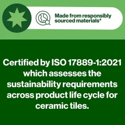 GoodHome Carrelage intérieur sol et mur gris foncé effet marbre brillant L.59.5 x l.59.5 cm x ép.9 mm, Ultimate Marble