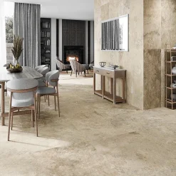 carrelage izmir 60x120 cm effet travertin rectifié-Concept Mosaïque New