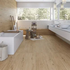 Carrelage Kokkola Natural - Mat 120 x 19.4cm ( vendu par boite de 0,93 m² )-Vives Best