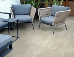 Carrelage Loft TH.2 Crema - ADZ 120 x 120cm ( vendu par boite de 1,44 m² )-Energie Ker Discount