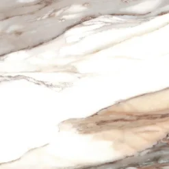 Carrelage Marbre Blanc Beige 60x60 Calacatta Gold Mat Rectifié --Allocarrelage Outlet
