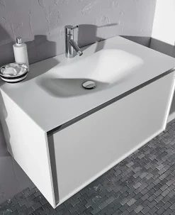 Pegane Carrelage mosaïque / plaque de mosaïque mur et sol en marbre naturel coloris gris mat - 30 x 30 cm