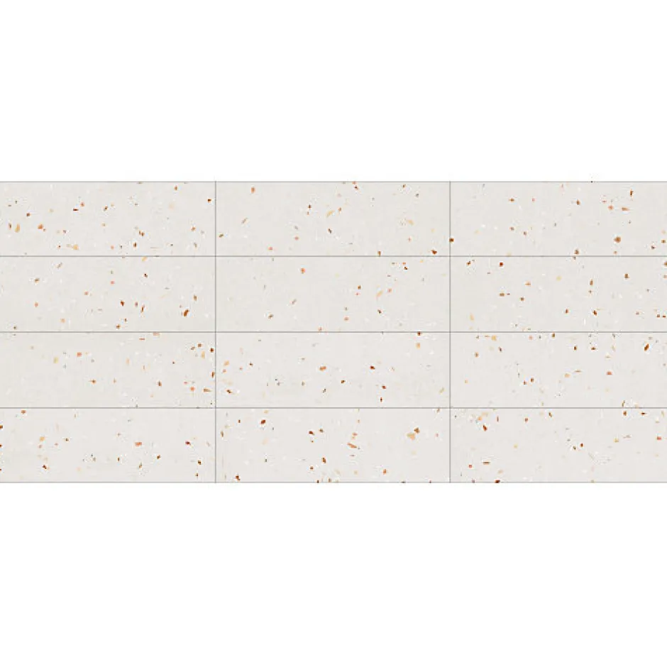 Carrelage mur à relief effet béton beige 32x99 cm DANXIA BANAWE R CREMA-Aelle Carrelage Outlet