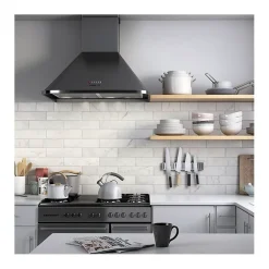 Aelle Carrelage Carrelage mur effet marbre blanc mate 7,5x30 cm CARRARA