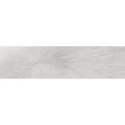 Carrelage mur effet métal décoratif pailleté blanc 30x120 cm IONIC IMPACT WHITE-Aelle Carrelage New