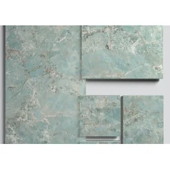 Aelle Carrelage Carrelage mur effet métal anthracite 30x120 cm IONIC STEE