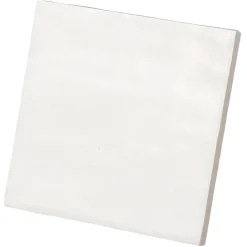 Aelle Carrelage Carrelage mur effet pierre blanc 10x10 cm brillant - VERTICALE CLEAN