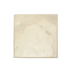 Carrelage mur effet zellige bejmat beige 13,2x13,2 cm ARTISAN OCHRE-Aelle Carrelage Discount