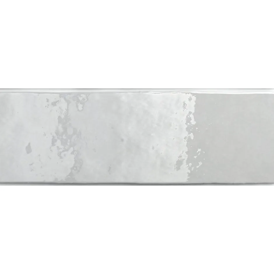 Carrelage mur effet zellige bejmat gris 6,5x20 cm ARTISAN ALABASTER-Aelle Carrelage Best