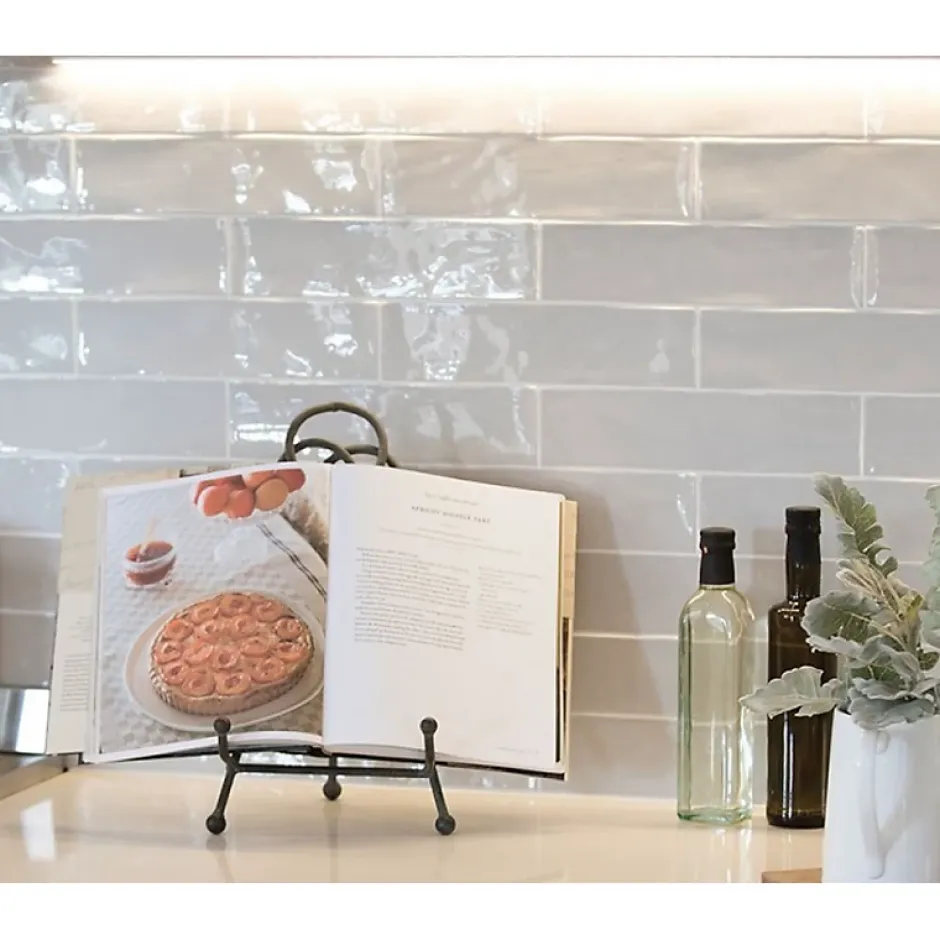 Carrelage mur effet zellige gris 7,5x30 cm MASIA GRIS CLARO-Aelle Carrelage Sale