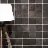 Carrelage mur effet zellige bejmat gris anthracite 13,2x13,2 cm ARTISAN GRAPHITE-Aelle Carrelage Sale