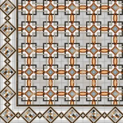 Aelle Carrelage Carrelage mur effet zellige bejmat satiné beige 10x10 cm MALLORCA CREAM