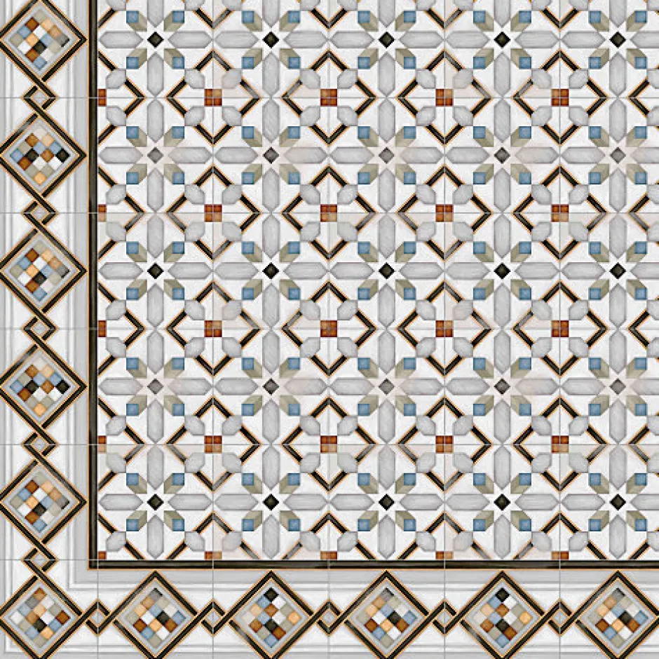 Aelle Carrelage Carrelage mur effet zellige bejmat satiné beige 10x10 cm MALLORCA CREAM