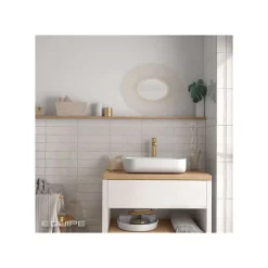 Carrelage mur effet zellige beige 7,5x30 cm MASIA CREAM-Aelle Carrelage