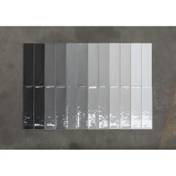 Carrelage mur effet zellige gris 6,5x26,6 cm CROMIA26 GRIGIO 2-Aelle Carrelage Clearance