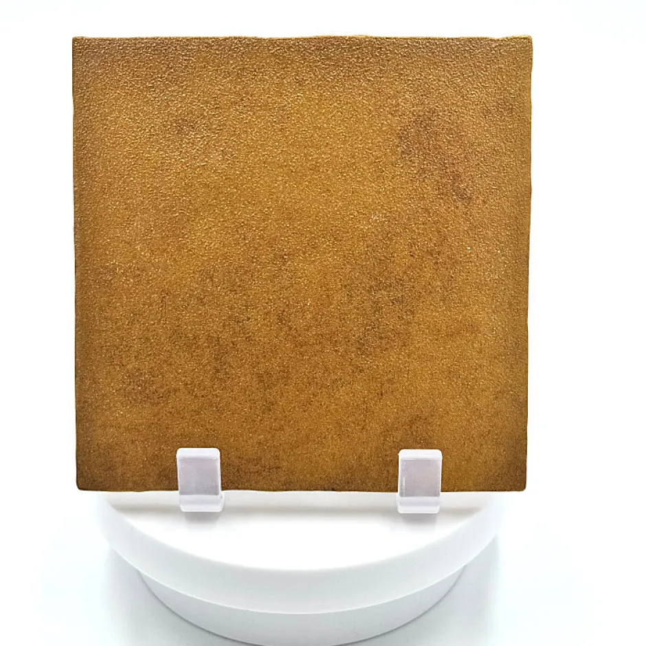 Aelle Carrelage Carrelage mur effet zellige bejmat jaune 13,2x13,2 cm ARTISAN GOLD