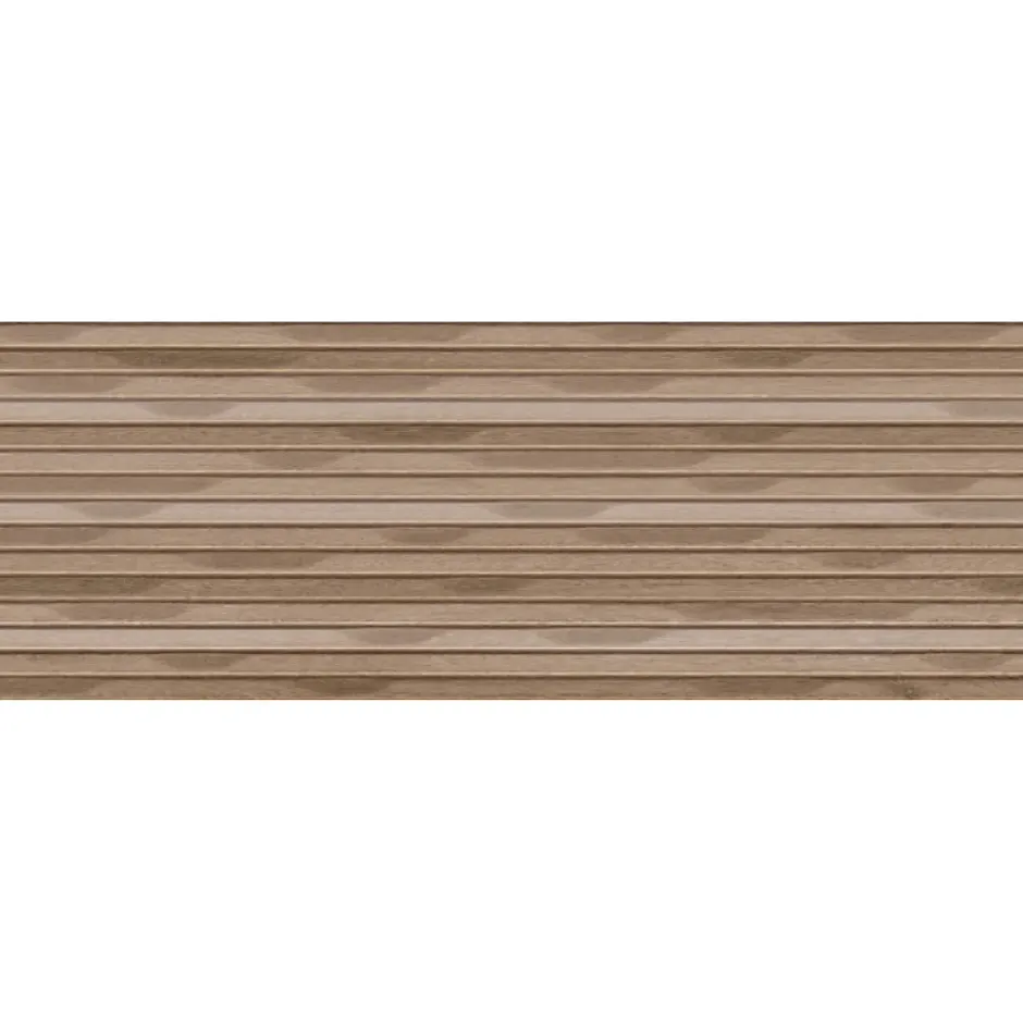 Aelle Carrelage Carrelage mur faience effet bois à relief 40x120 cm WEWOOD CONCEPT SIENA