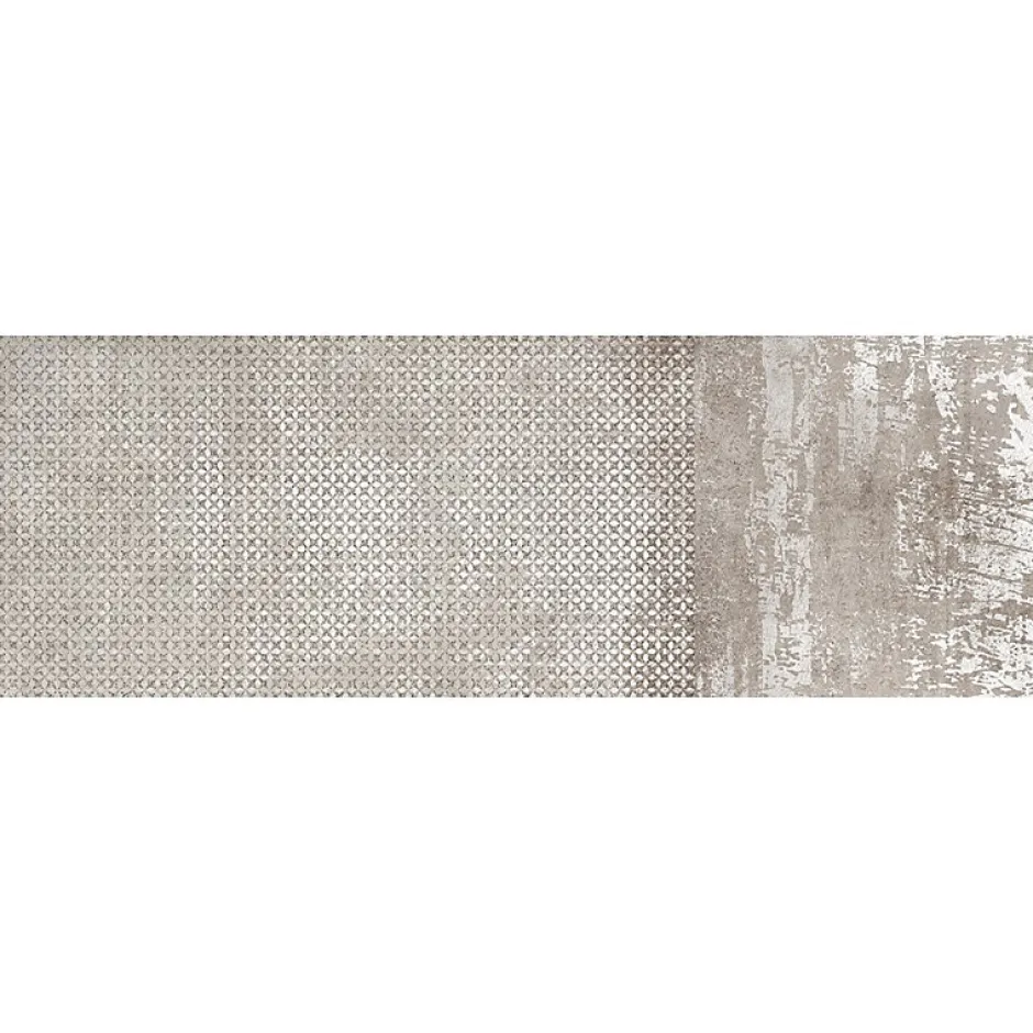 Aelle Carrelage Carrelage mur moderne décor paillette gris 25x75 cm MATERIKA DECOR A&B