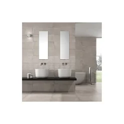 Aelle Carrelage Carrelage mur moderne gris 25x75 cm MATERIKA GREY WALL -25x75cm